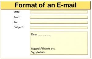 Email writing for class 5, 6, 7, 8, 9, 10
