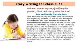 Story writing for class 9, 10