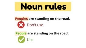 Noun rules
