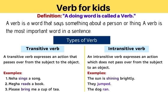 verb for kids