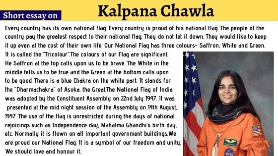 Short Essay on Kalpana Chawla