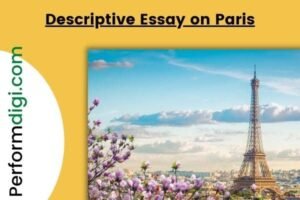 Descriptive essay on Paris