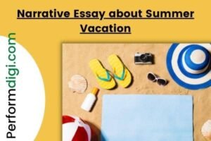 Narrative essay about summer vacation