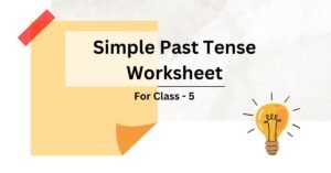 simple past tense worksheet