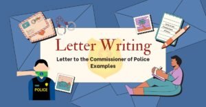 Letter to the Commissioner of Police Examples